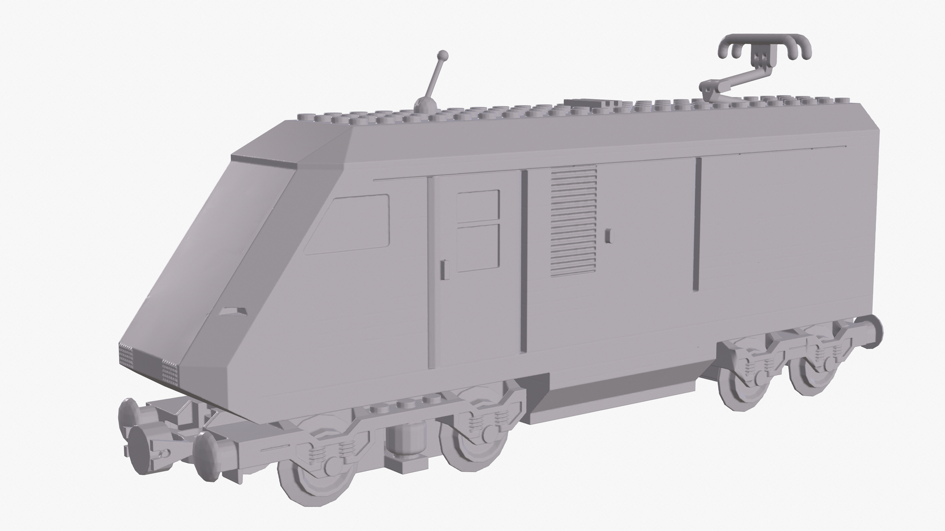 lego train 3d print