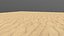 Modelo 3D do terreno do deserto AR VR