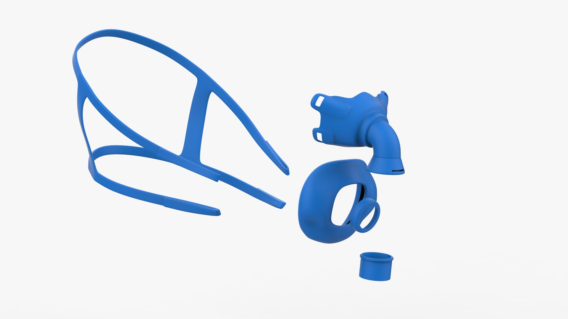 Airfit Oxygen Mask Headgear 3D Model - TurboSquid 1533997