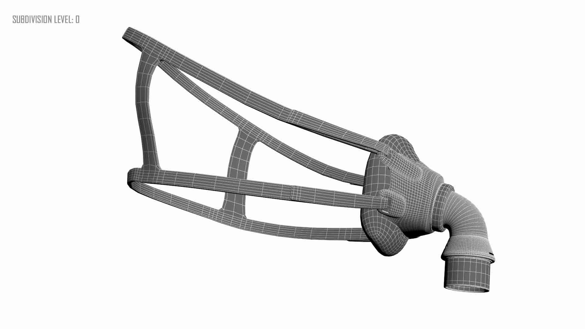 Airfit Oxygen Mask Headgear 3D Model - TurboSquid 1533997