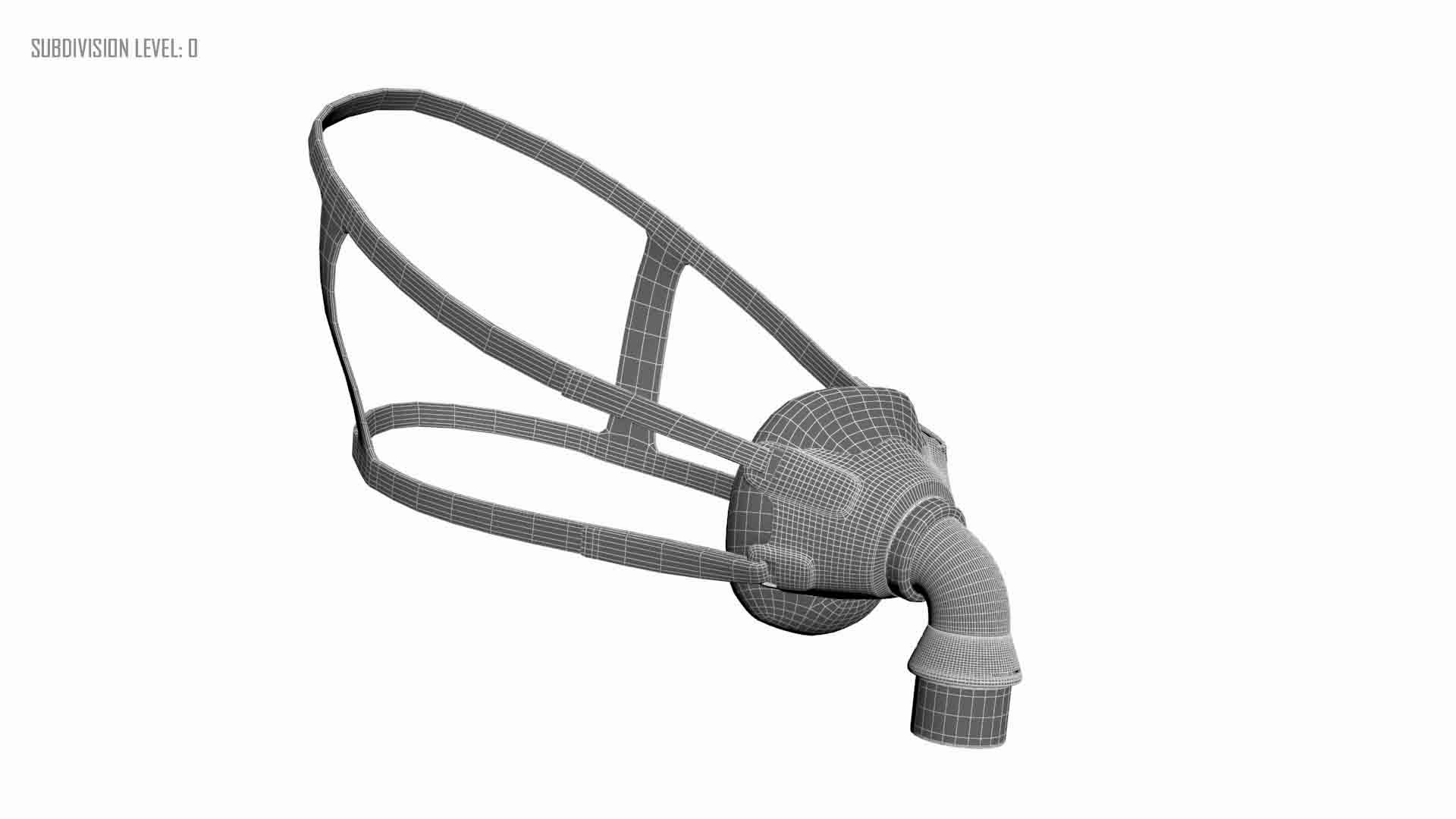 Airfit Oxygen Mask Headgear 3D Model - TurboSquid 1533997