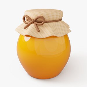Stylized Honey Jar