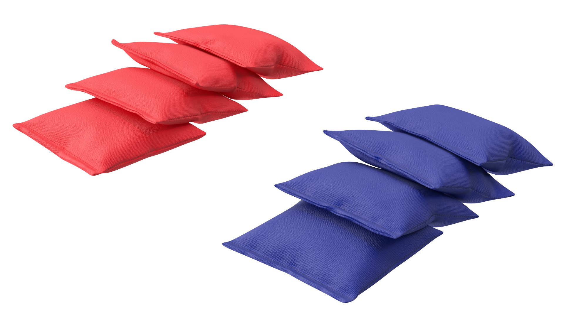 Toss Bean Bags for Cornhole Game 3D model TurboSquid 2108887