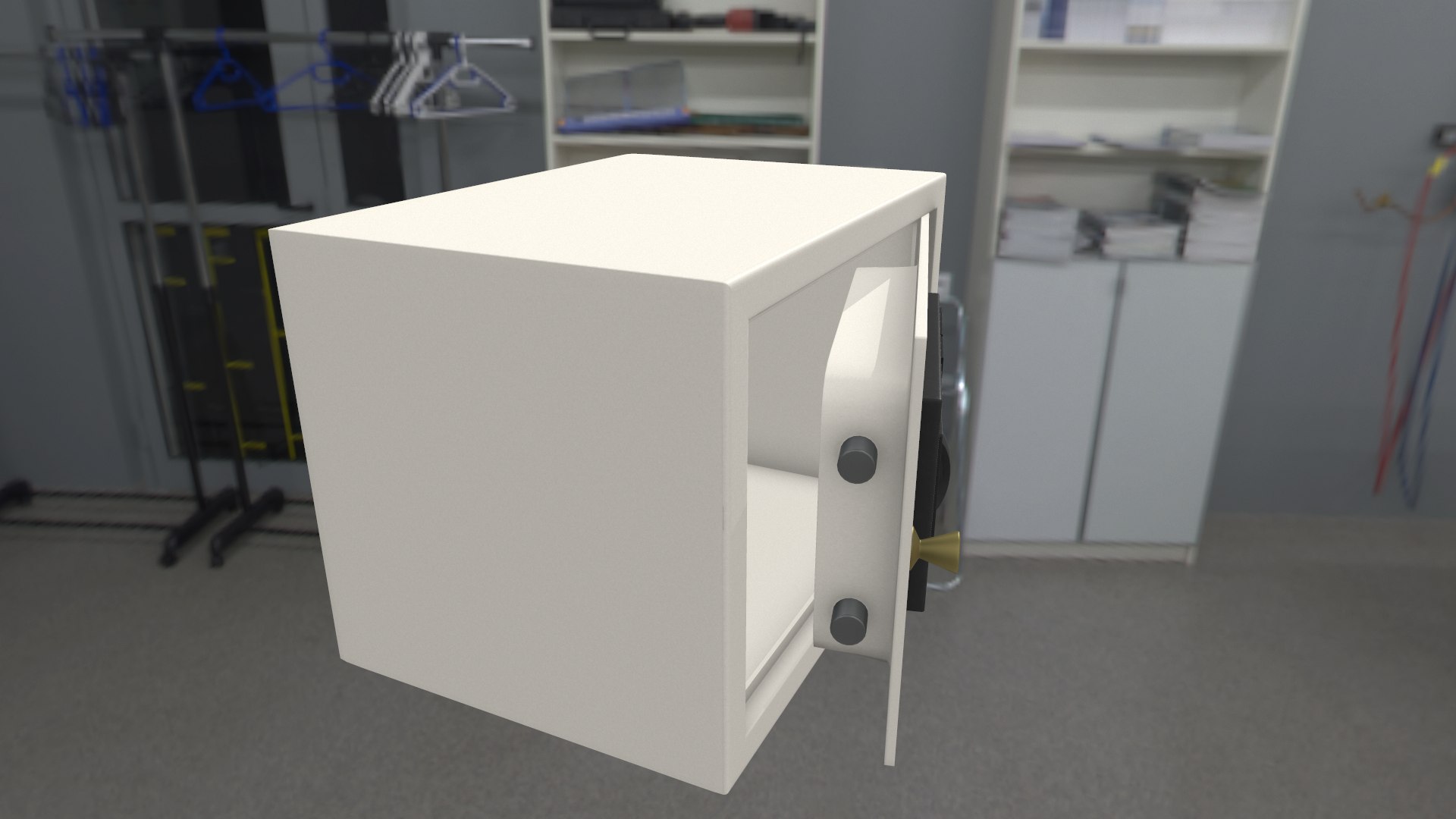 3D Safe Digital Lock - TurboSquid 1256112