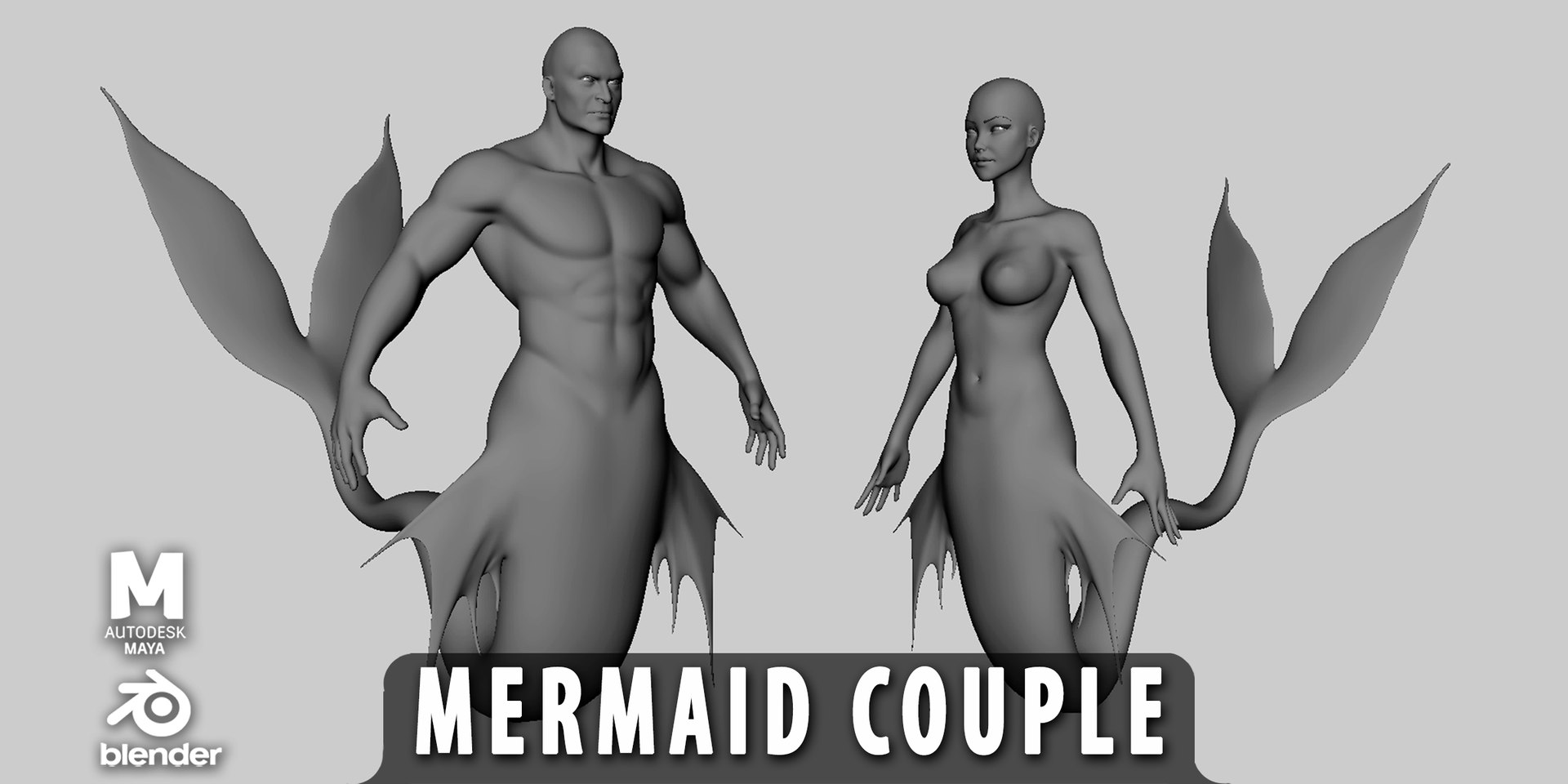 10 Mythical Creature 3D model https://p.turbosquid.com/ts-thumb/md/v4xHsk/vD/mermaid/jpg/1716994401/1920x1080/fit_q87/86f44f89acc1eda212e99612dfd3b5a7a0e424df/mermaid.jpg