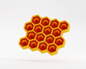 3D Honeycomb 3d model