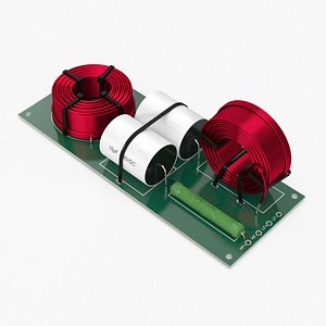 3D 3D Speaker Passive crossover Network Model