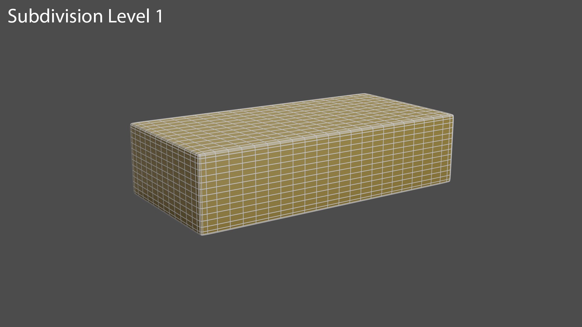 Solid Cinder Block 1 3D model - TurboSquid 2055457