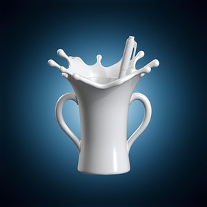 Splash Pen Holder 3D Print Model 3D