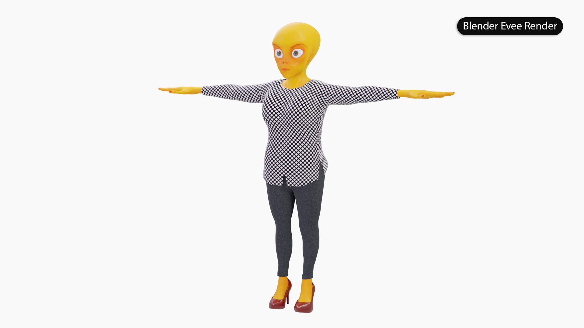 Alien Female Cartoon 3D model https://p.turbosquid.com/ts-thumb/md/z0EaoW/0e/alieninshirtleftsideevee/jpg/1678707772/1920x1080/fit_q87/b9e0bc916a49296b14648943131969e3c4582fad/alieninshirtleftsideevee.jpg