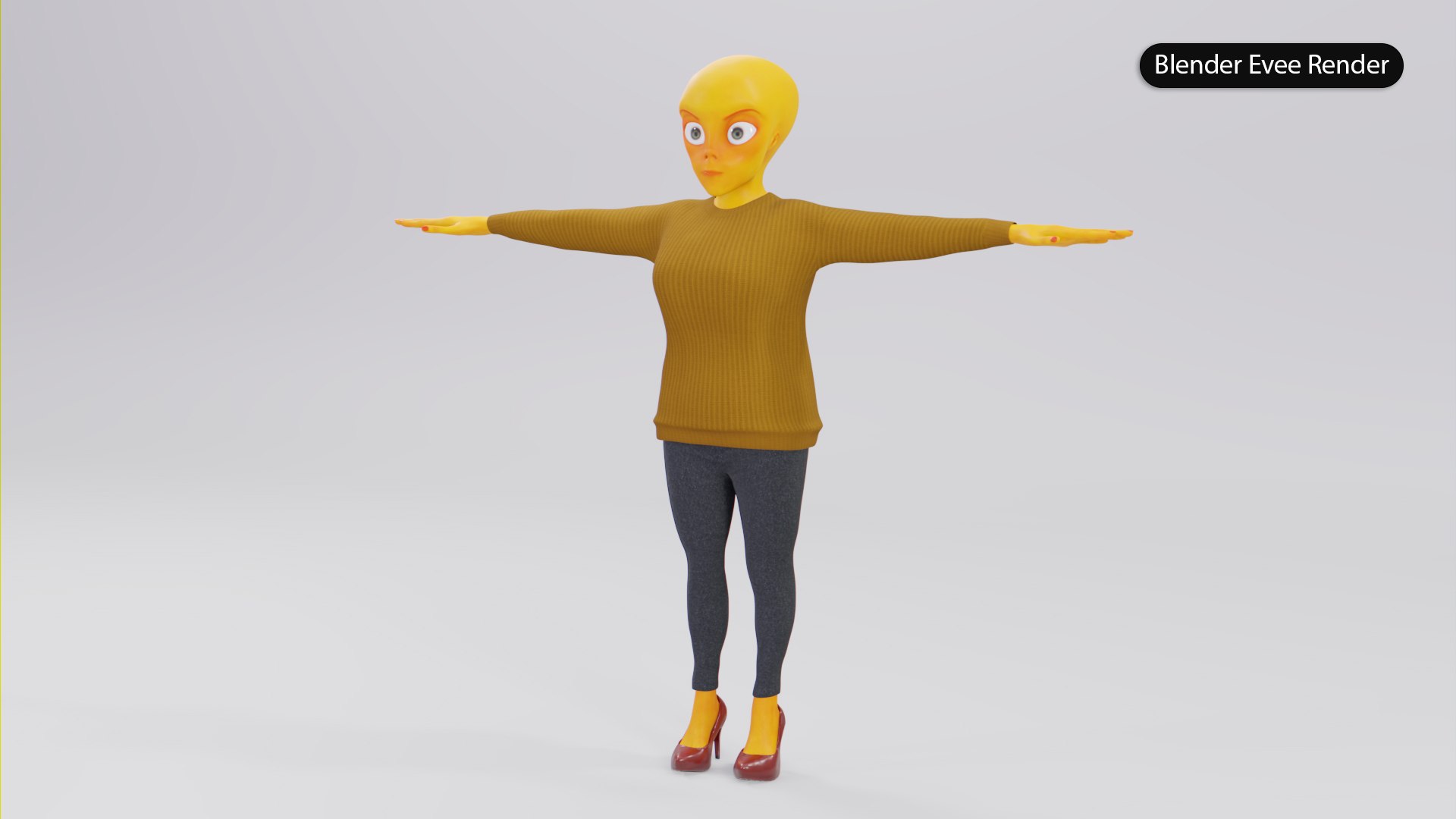 Alien Female Cartoon 3D model https://p.turbosquid.com/ts-thumb/md/z0EaoW/0j/alieninsweaterfrontleftfullevee.png/jpg/1678707719/1920x1080/fit_q87/019ab538431cb1843583d9cfcb40174ca81b35b2/alieninsweaterfrontleftfullevee.png.jpg