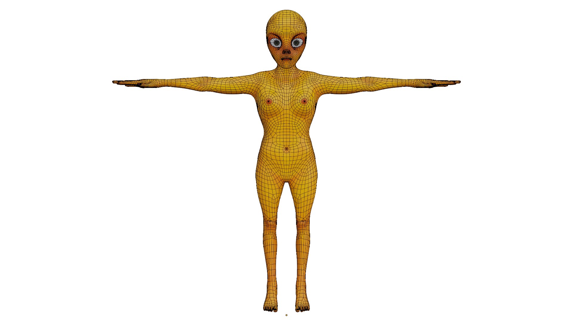Alien Female Cartoon 3D model https://p.turbosquid.com/ts-thumb/md/z0EaoW/Bg/alienbodytexturedwireframe/png/1678708122/1920x1080/fit_q87/44b18a8c80886b29ce8ff78cfd0d0facd747bed7/alienbodytexturedwireframe.jpg
