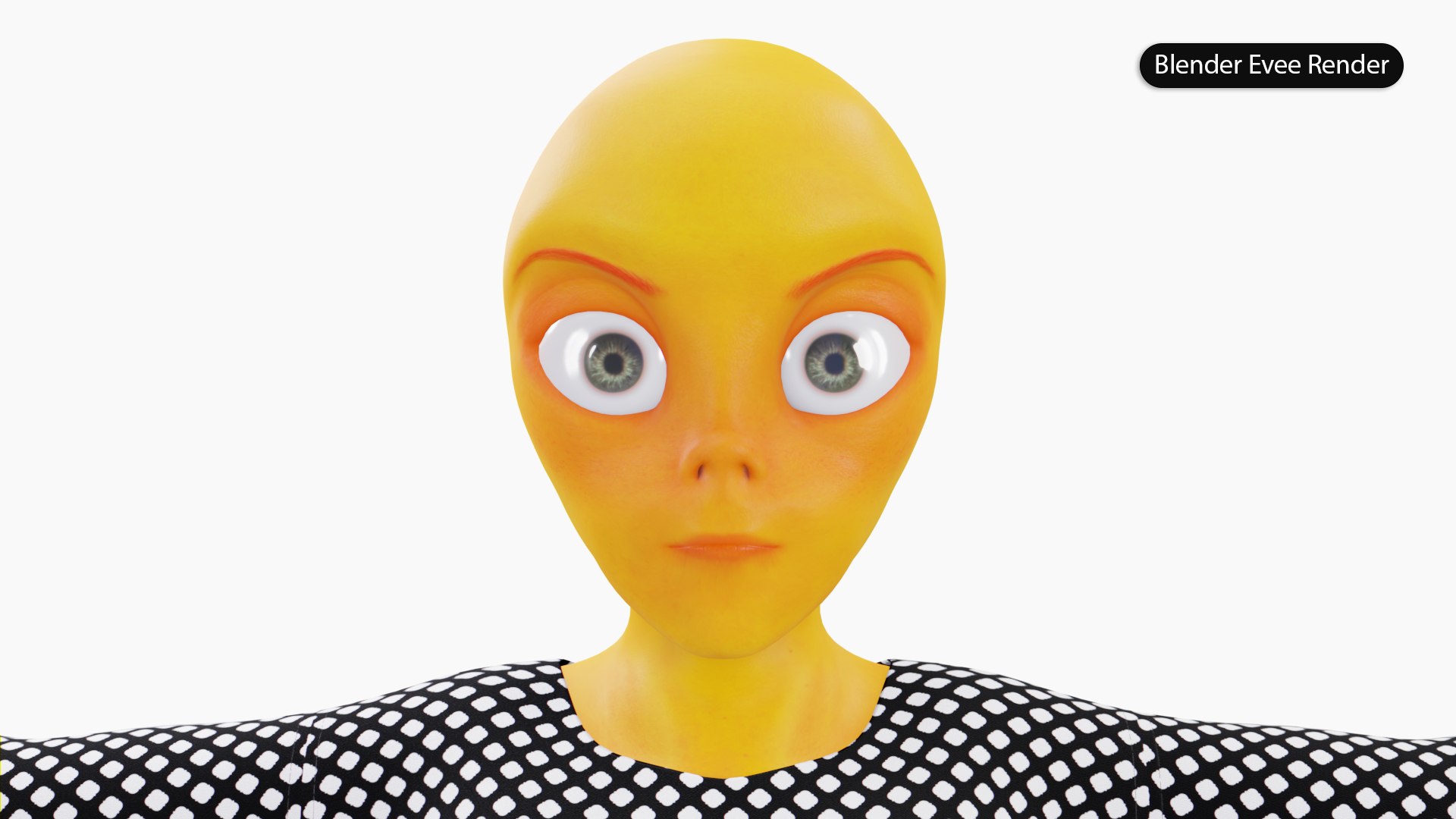Alien Female Cartoon 3D model https://p.turbosquid.com/ts-thumb/md/z0EaoW/Nz/alieninshirtcloseupevee/jpg/1678707762/1920x1080/fit_q87/6f3f037a01ebb07e57b9db68cb361bf5aec9e97c/alieninshirtcloseupevee.jpg