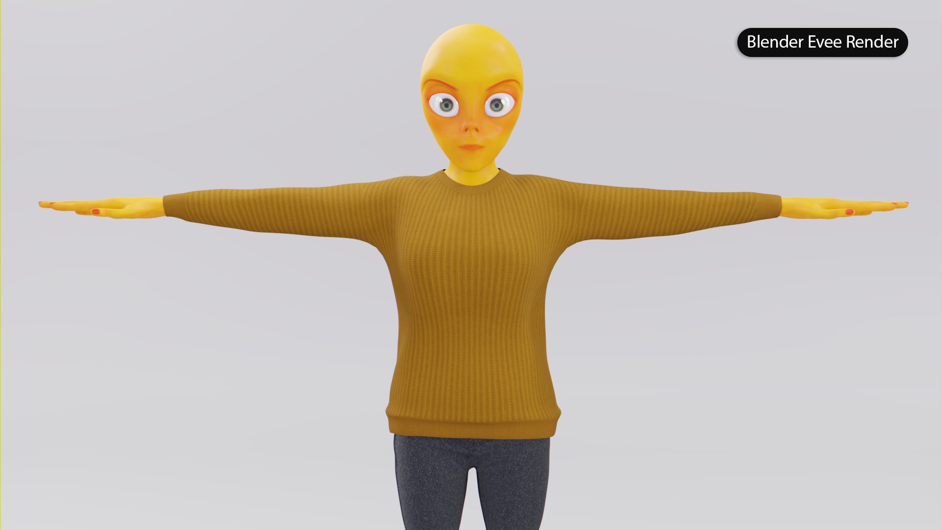 Alien Female Cartoon 3D model https://p.turbosquid.com/ts-thumb/md/z0EaoW/YK/alieninsweaterfronthalfevee.png/jpg/1678707721/1920x1080/fit_q87/e5ee5a77e28b777f1531650a0c814bb929fc149b/alieninsweaterfronthalfevee.png.jpg