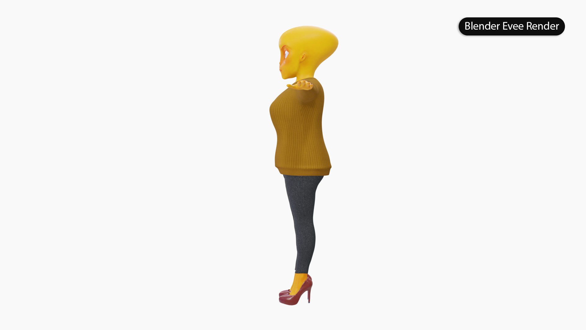 Alien Female Cartoon 3D model https://p.turbosquid.com/ts-thumb/md/z0EaoW/cZ/alieninsweaterleftfullevee.png/jpg/1678707723/1920x1080/fit_q87/6b9ae5ffcab907bf0dec8aee7be9d12585e6e758/alieninsweaterleftfullevee.png.jpg