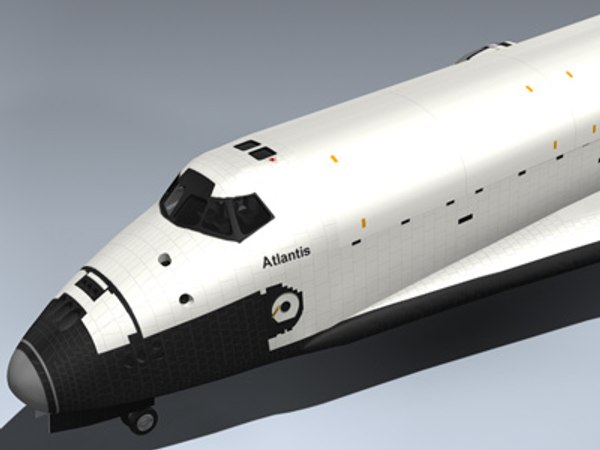 nasa atlantis 3d model