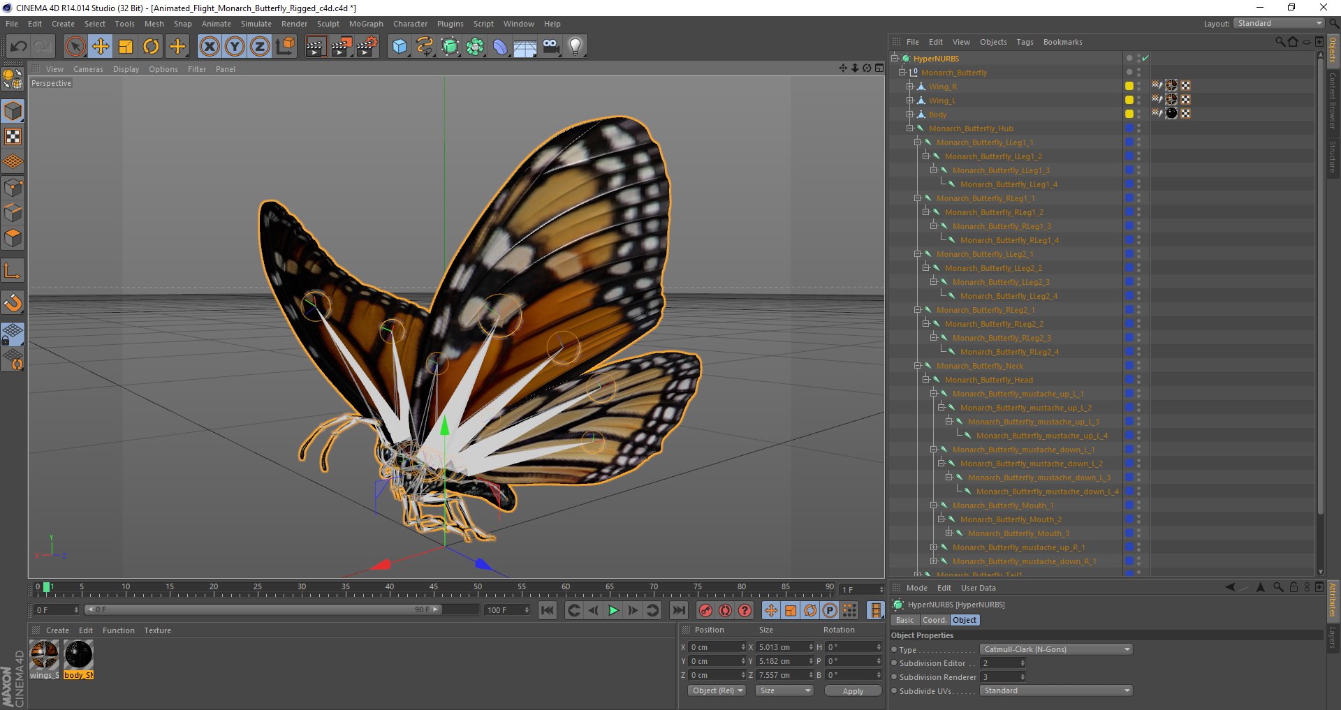 flying monarch butterfly rigged 3D model https://p.turbosquid.com/ts-thumb/me/0uwGK2/pwx89ZwU/animated_flight_monarch_butterfly_rigged_c4d_04/jpg/1590575898/1920x1080/fit_q87/1102121adc6e19e38a472886ded8945436f9e289/animated_flight_monarch_butterfly_rigged_c4d_04.jpg