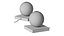 Marble Base Table Lamp - AWAY FROM OBJECT