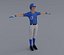 Female Softball Players Pack - Rigged