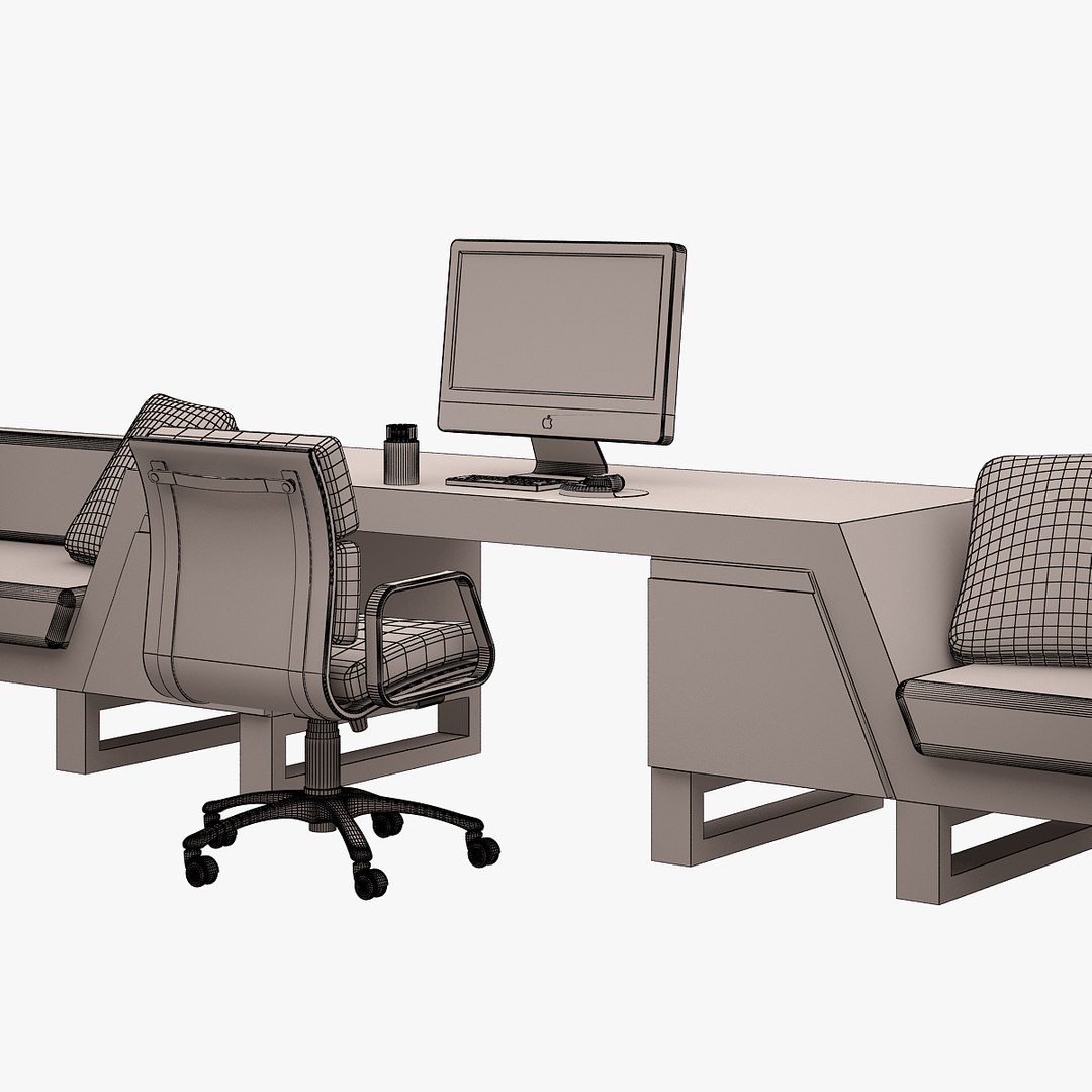 Work Set 3d Model