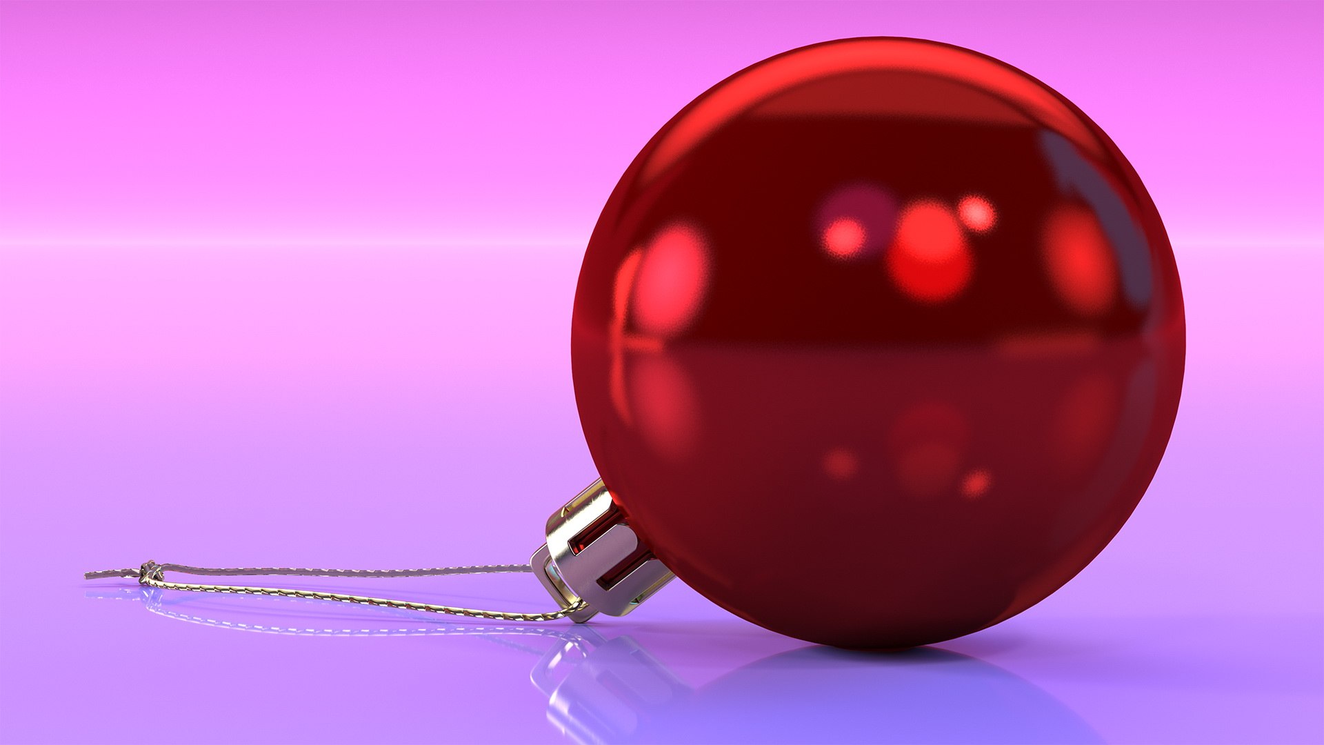 Christmas Ball Ornament 3D model preview