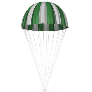 3d parachute