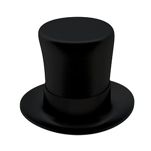 Magic Hat Black 3D