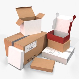 Cardboard Box Collection - Extended Rectangular Coverage