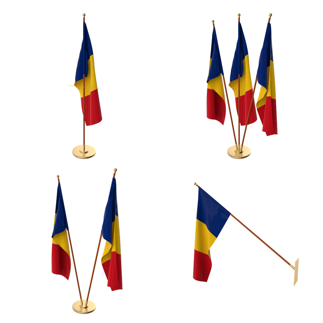 3D model flag office cycles - TurboSquid 1394033