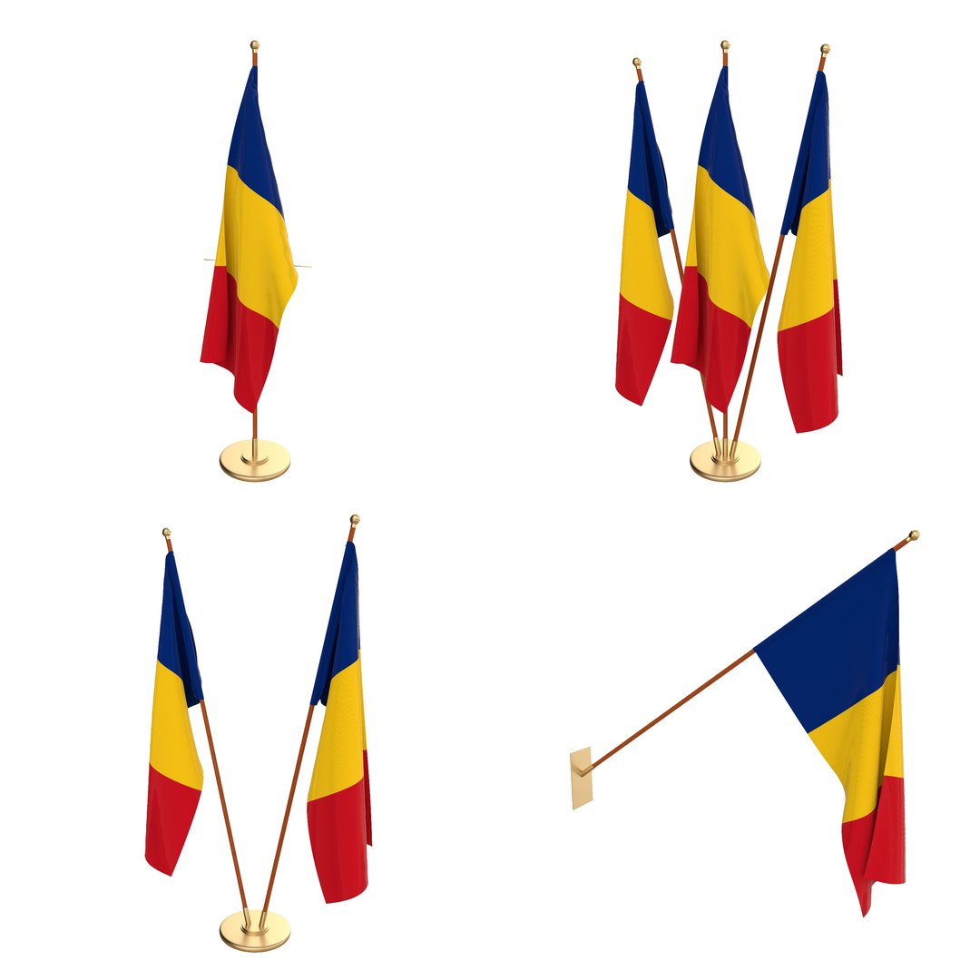 3D model flag office cycles - TurboSquid 1394033