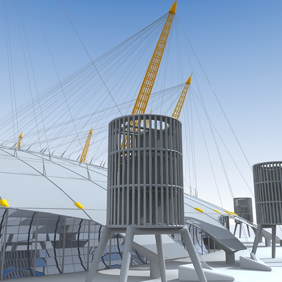 Millennium O2 3d Model