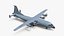 Medium Military Transport Aircraft Shaanxi Y 9 3D model