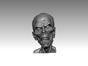 3D zombie