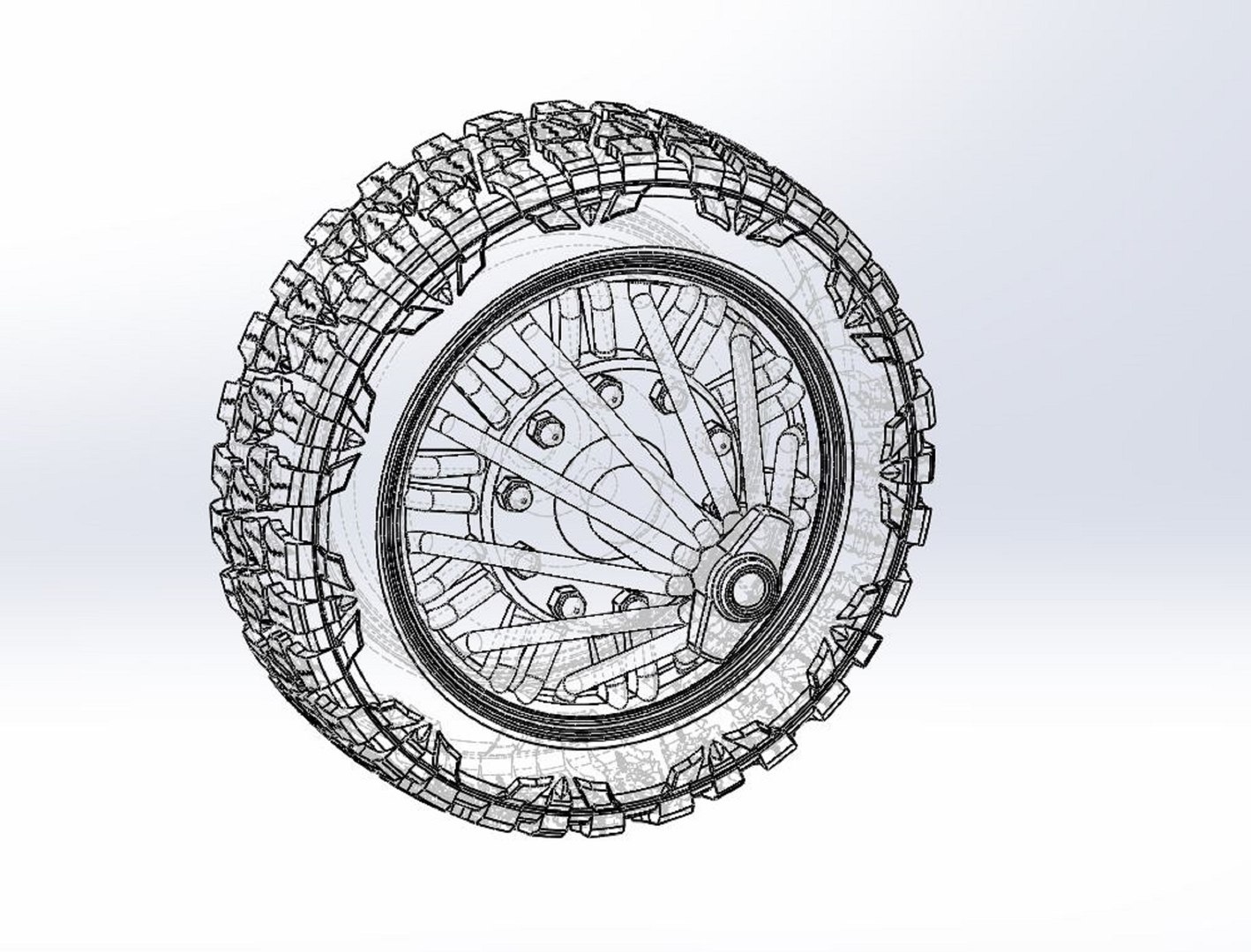 3D Diecast Front Slab Semi Wheel For Pickup Scale 1 To 25 - TurboSquid ...