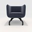 3D model Armchair 25