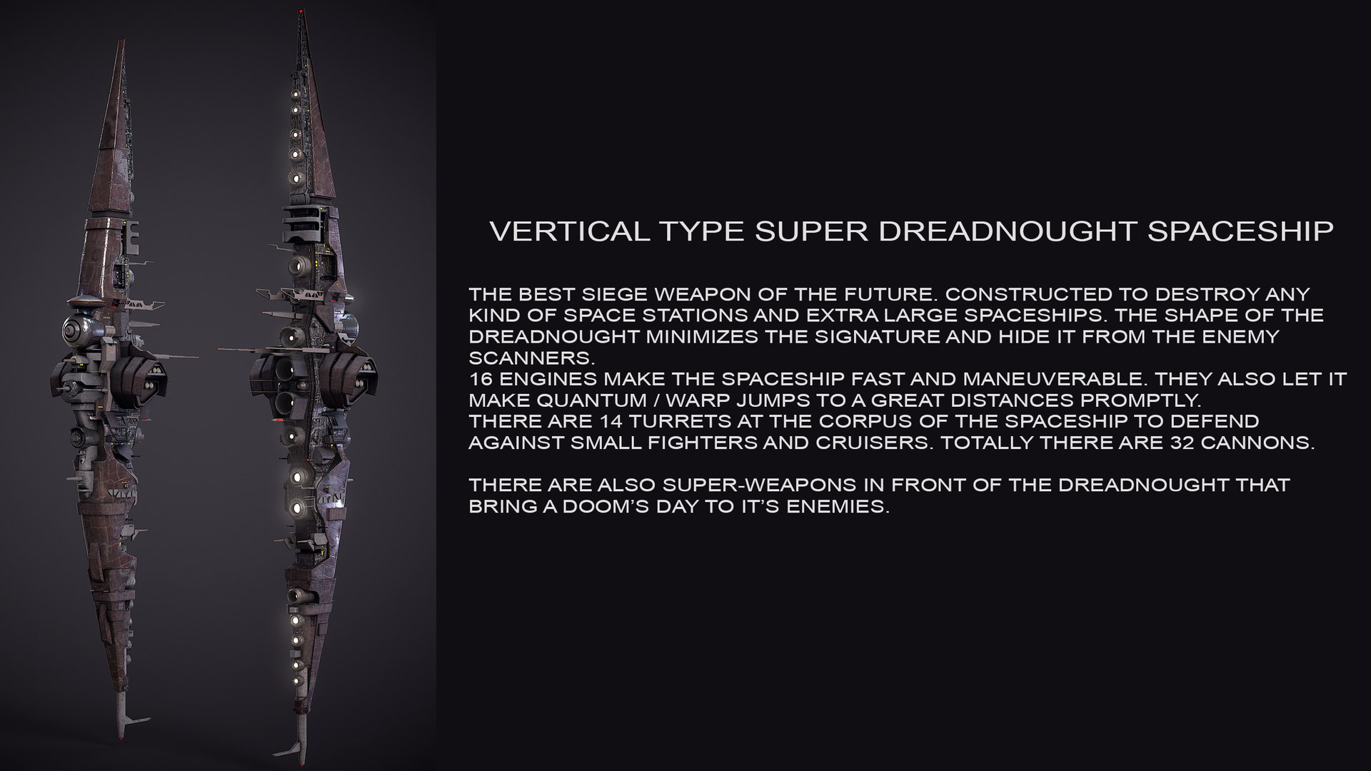 Sci-Fi Vertical Super Dreadnought 3D https://p.turbosquid.com/ts-thumb/me/SBitIn/Ki/main3/png/1625645277/1920x1080/fit_q87/dcd50350c66527e0f089db3451a7f1fbd7874980/main3.jpg