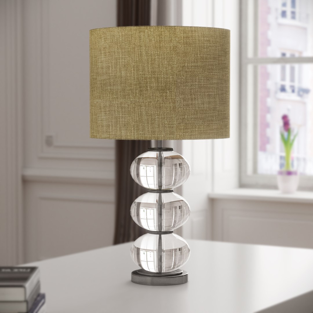 Abacus Table Lamp West 3D 1147072 TurboSquid