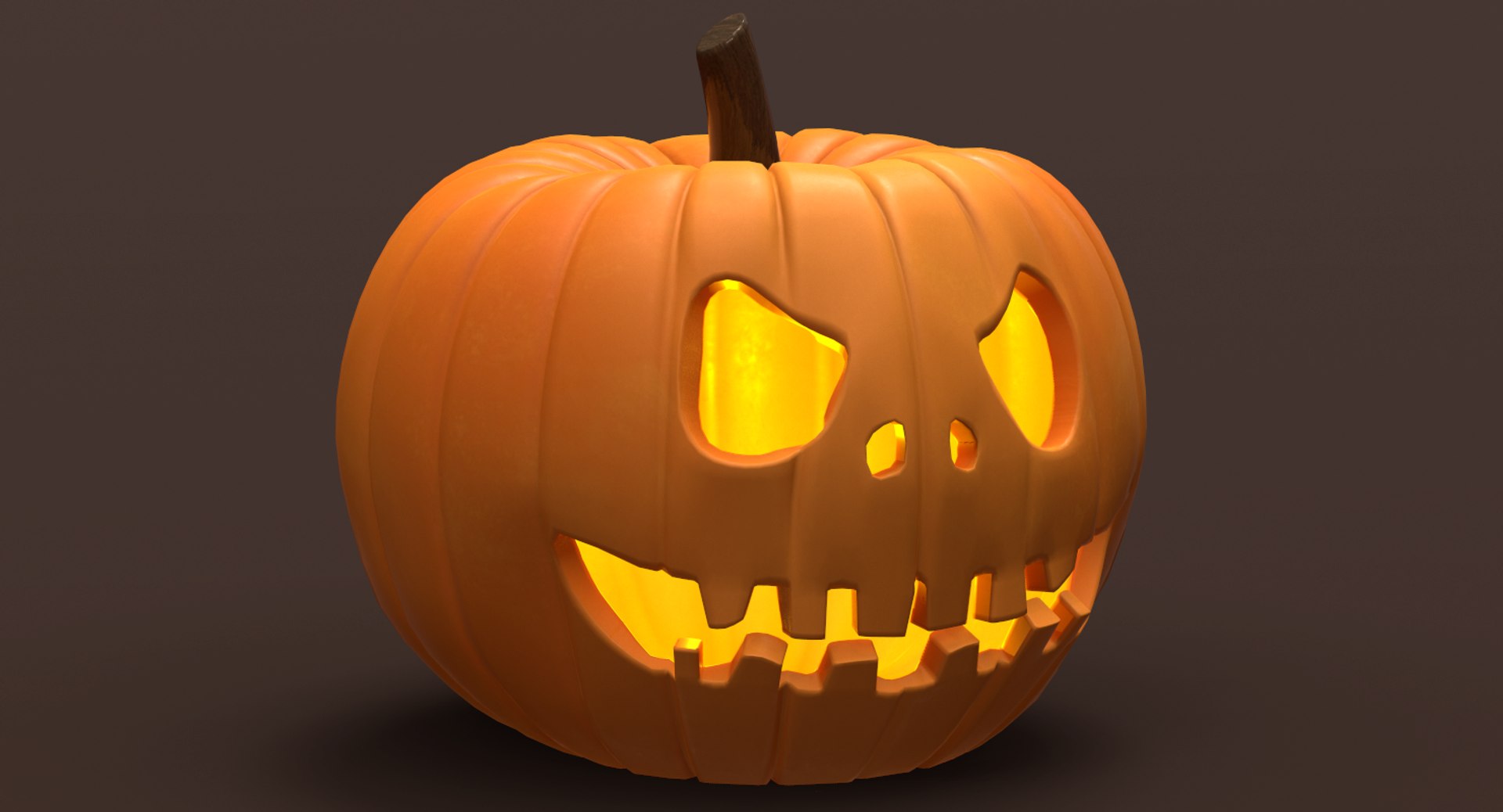 Halloween Pumpkin 3D Model - TurboSquid 1226507