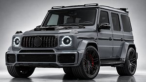 3D BRABUS G800 Luxury SUV 3D Model