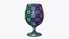 Copo Pokal com suco de laranja