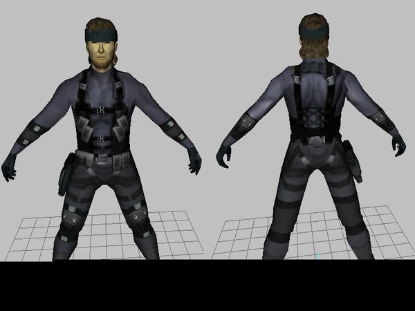Metal Gear Solid 3d Models For Download Turbosquid