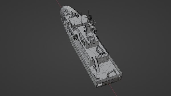 modelo 3d Buque de contramedidas para minas clase Bedok - TurboSquid ...