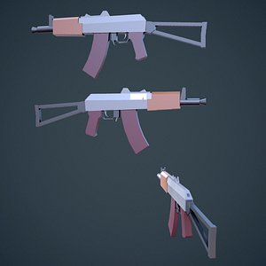 Game Weapon Pack (30 assets,Low Poly)