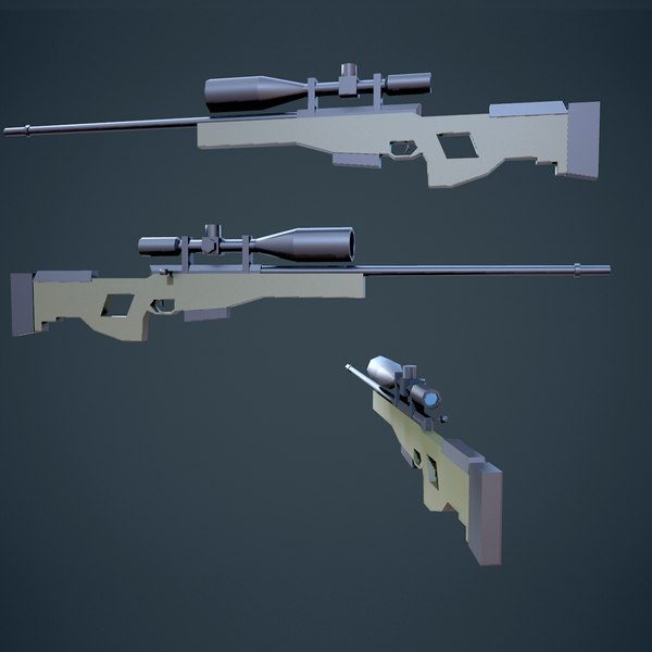 Pacote de armas de jogo (30 ativos, Low Poly) Modelo 3D $24 - .max