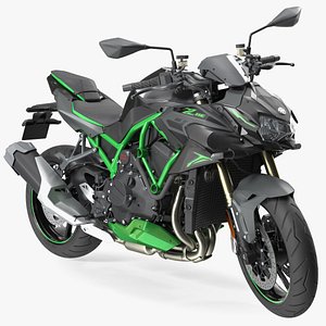 Kawasaki Z H2 2023 Motorbike Rigged
