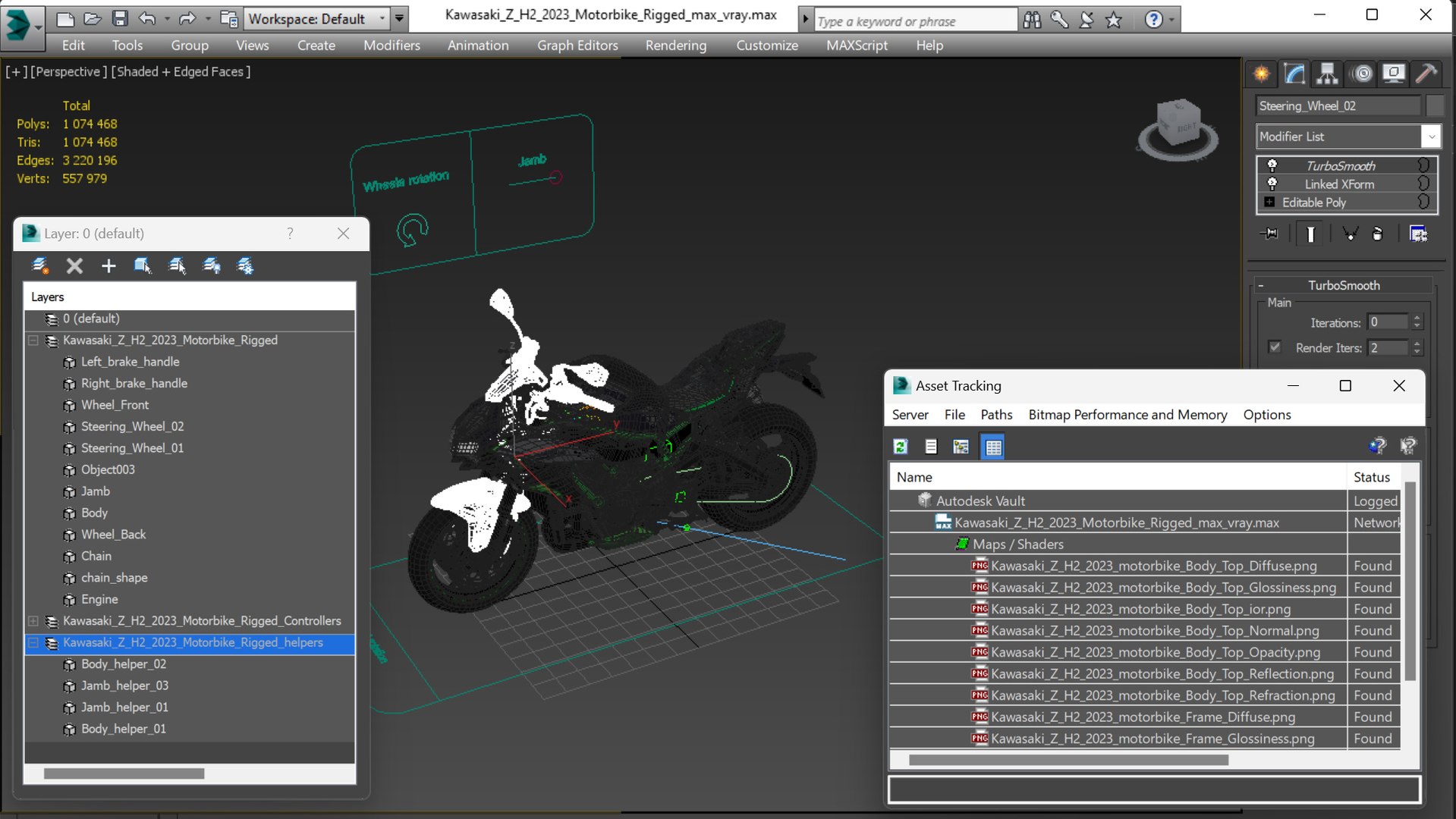Kawasaki Z H2 2023 Motorbike Rigged model https://p.turbosquid.com/ts-thumb/me/tN1LMj/gL/kawasakizh22023motorbikerigged3dmodel038/jpg/1701803659/1920x1080/fit_q87/e952d51d9fe3ed6aa41699cdcfa0a22a4ac95a36/kawasakizh22023motorbikerigged3dmodel038.jpg
