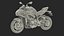 Kawasaki Z H2 2023 Motorbike Rigged