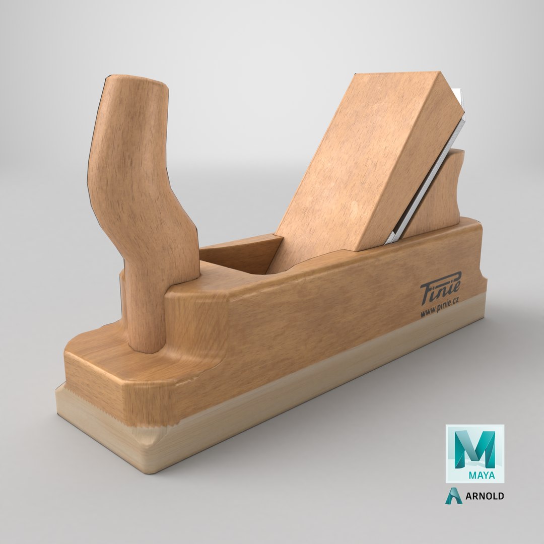 Wood Shaving Plane 3D model https://p.turbosquid.com/ts-thumb/me/yXw93Z/96/stemcell_maya_arnold_render/png/1707306650/1920x1080/fit_q87/f599a0f750e199fddf08e29418020aaef06f3391/stemcell_maya_arnold_render.jpg