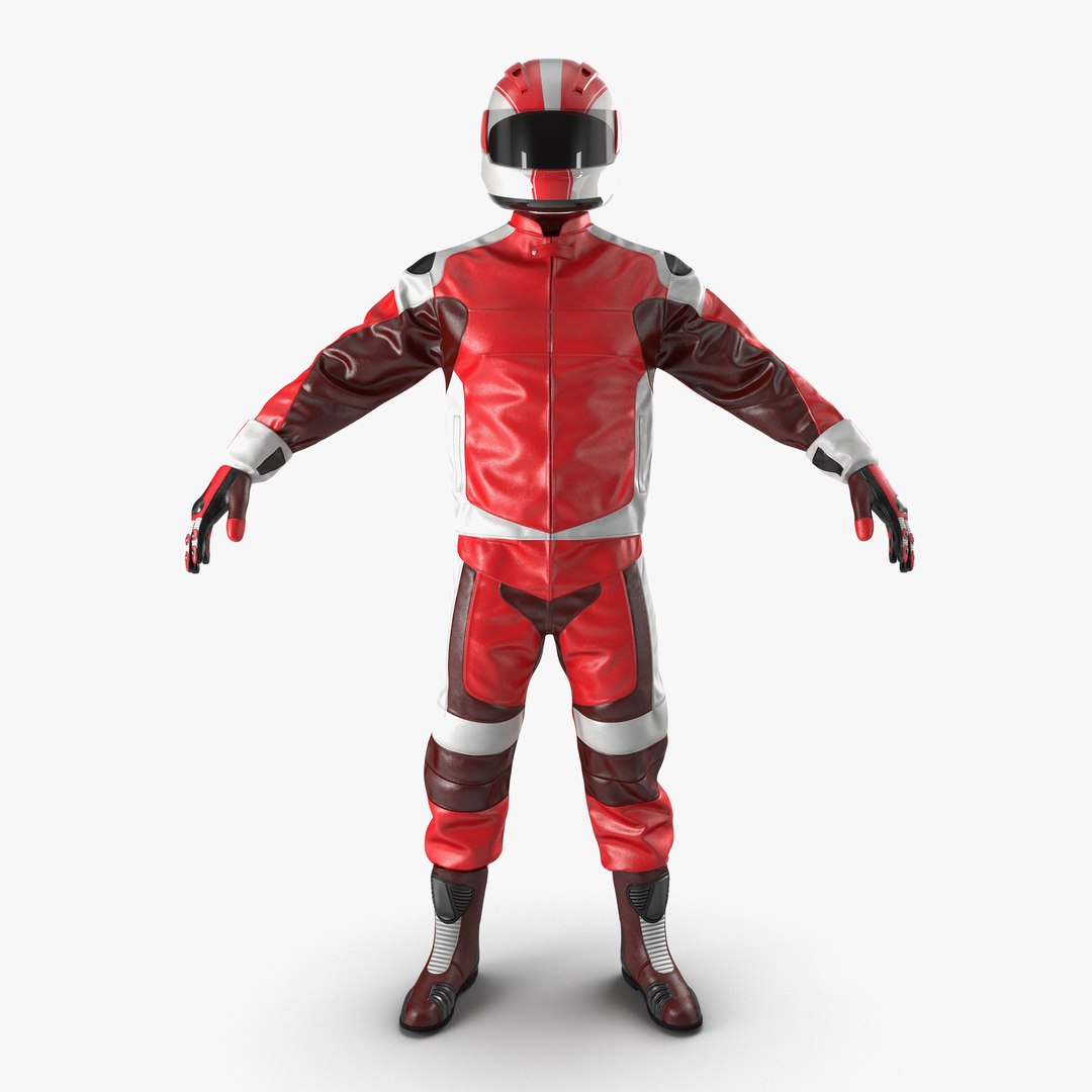 Riding Gear Generic 3D model preview