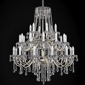 chandelier classic crystal swarowski faustig luxury